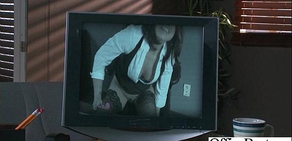  (Eva Angelina) Round Huge Tits Office Girl Enjoy Hard Intercorse clip-11